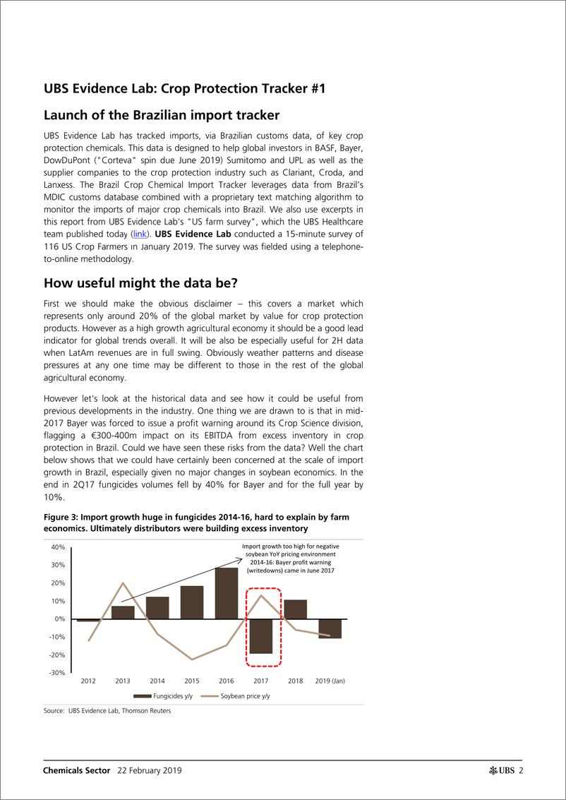 《瑞银-全球-化工行业-全球农作物保护追踪：贸易战争扩大的影响-2019.2.22-35页》 - 第3页预览图