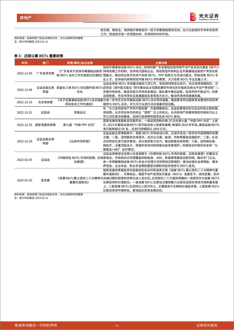 《房地产行业流动性及公募REITs跟踪报告（2022年12月）：2022年居民新增存款18万亿，12月房企境内债明显放量-20230113-光大证券-23页》 - 第7页预览图