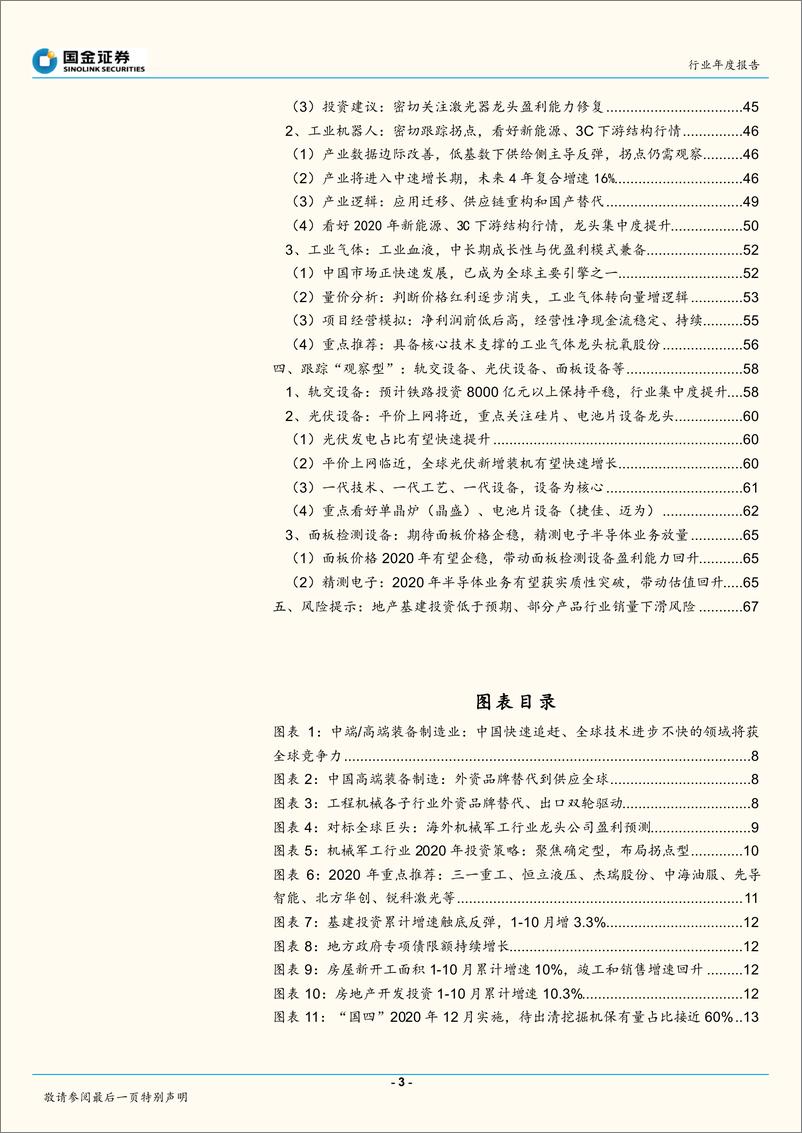 《机械军工行业2020年投资策略：全球竞争力，聚焦确定型龙头，布局拐点型-20191201-国金证券-69页》 - 第4页预览图