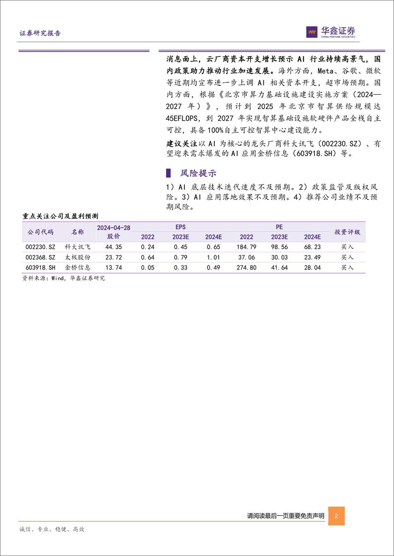 《202405月更新-商汤日日新5.0大模型综合性能或超越GPT_4Turbo，端侧AI加速推进进行时》 - 第2页预览图