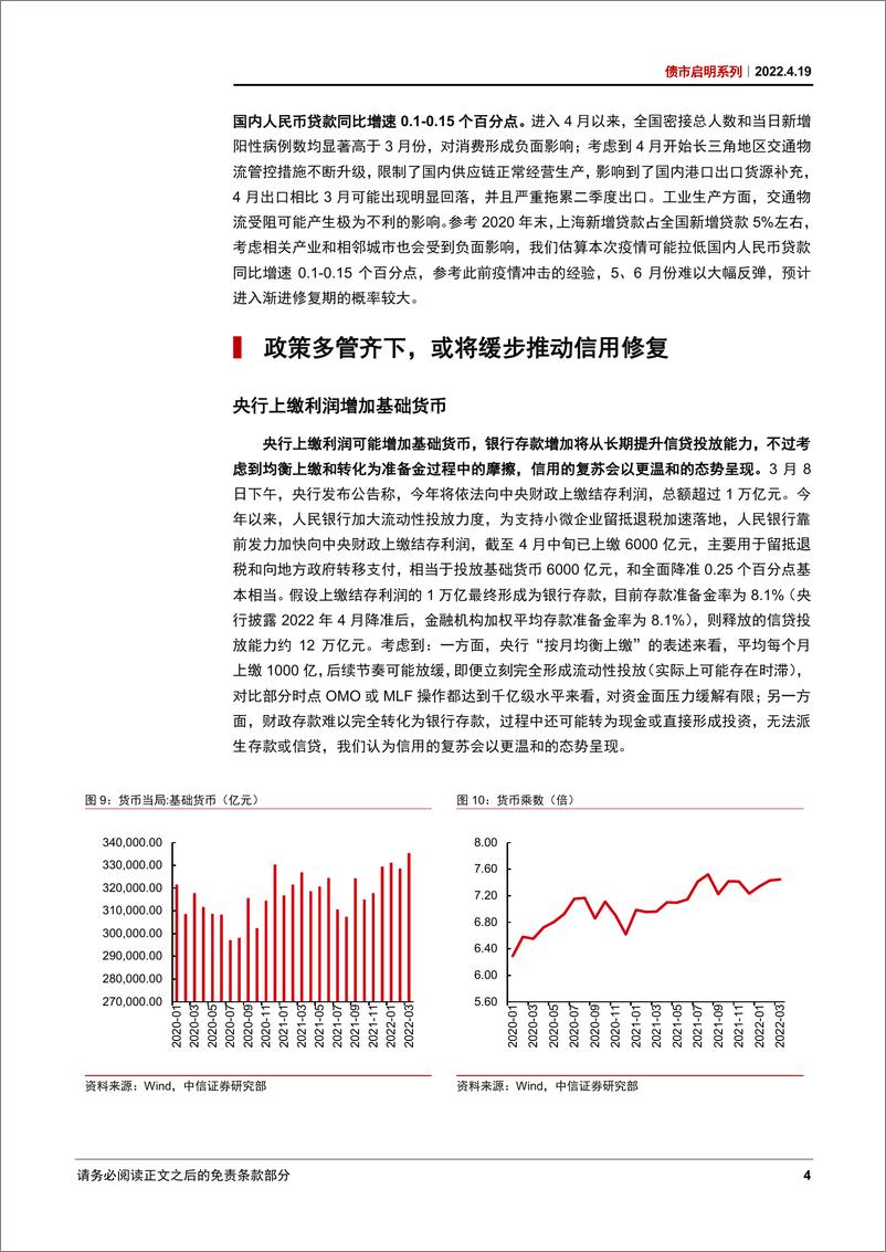 《债市启明系列：政策密集落地，如何看待二季度宽信用的节奏？-20220419-中信证券-33页》 - 第6页预览图