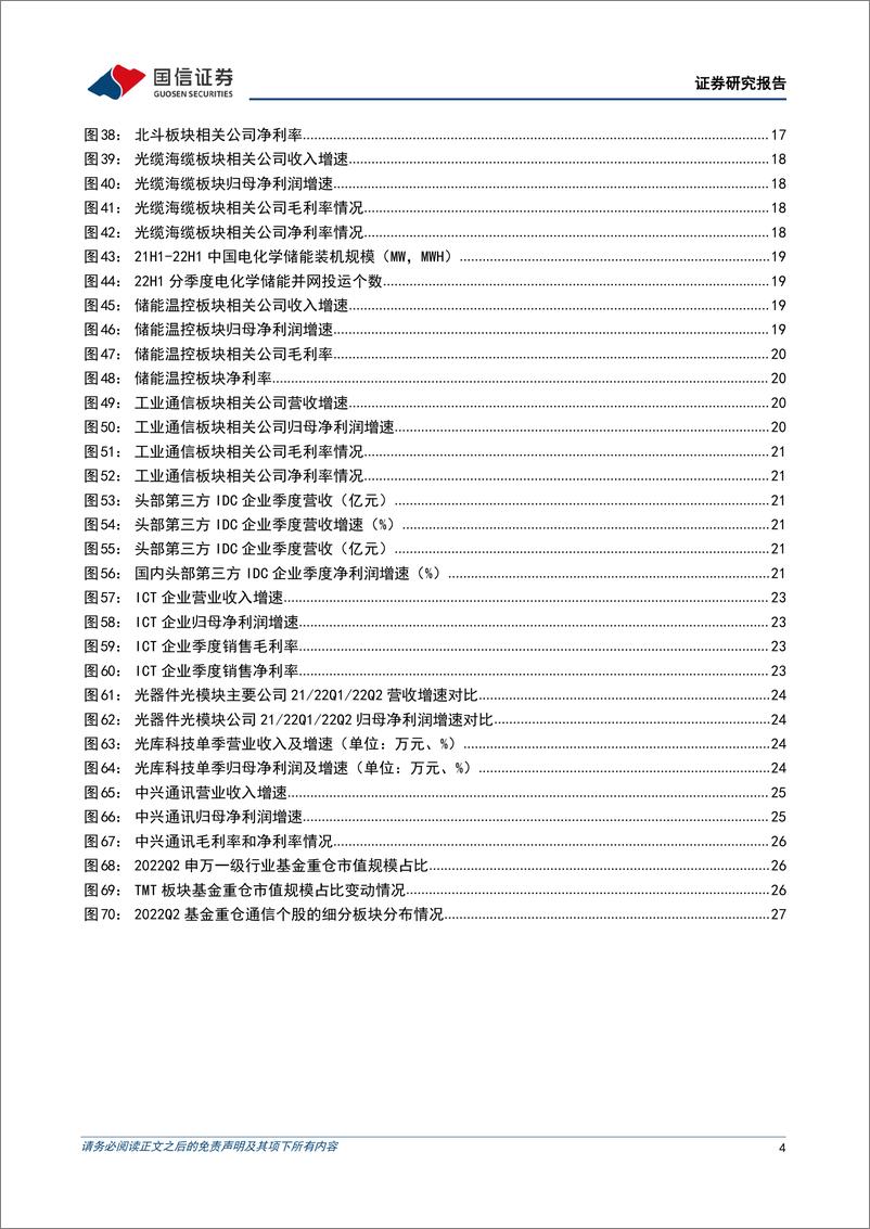 《通信行业2022年9月投资策略暨中报总结：通信板块估值筑底，看好“通信+”高景气方向-20220906-国信证券-33页》 - 第5页预览图