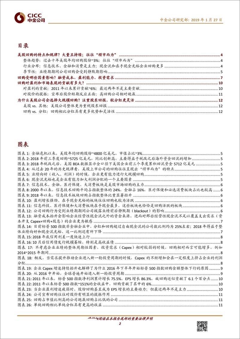 《海外策略：如何理解美股市场回购及其影响？-20190127-中金公司-16页》 - 第3页预览图