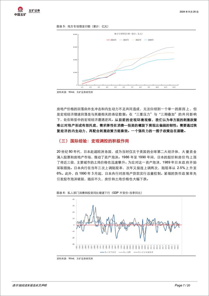 《房地产行业深度报告(二)：土地财政退潮-经济增长模式的转折点与地产的未来-240920-五矿证券-20页》 - 第7页预览图