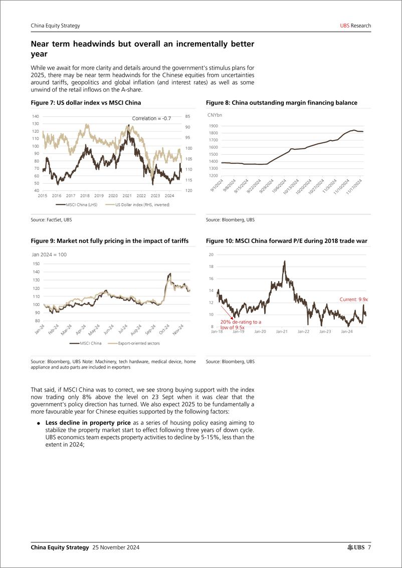 《UBS Equities-China Equity Strategy _2025 outlook - Navigating a windy pat...-111782851》 - 第7页预览图