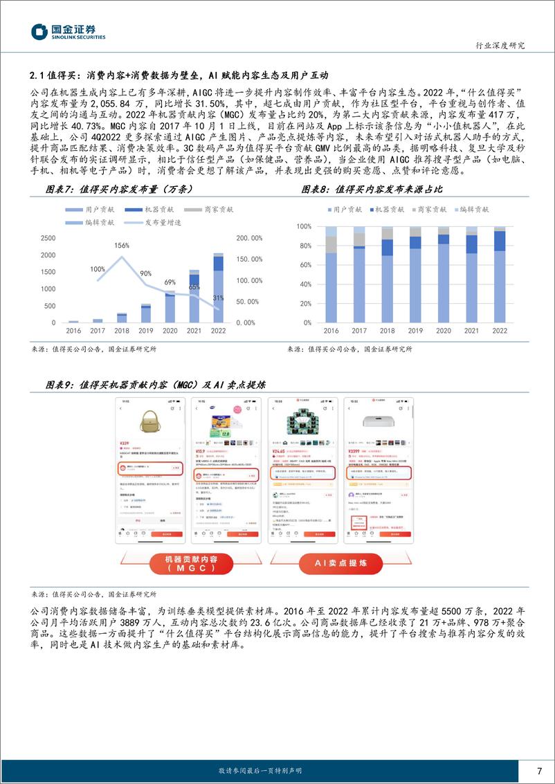 《传媒互联网产业行业研究：AI+电商，选品、营销、客服为重点方向，关注应用逐步落地-20230710-国金证券-16页》 - 第8页预览图