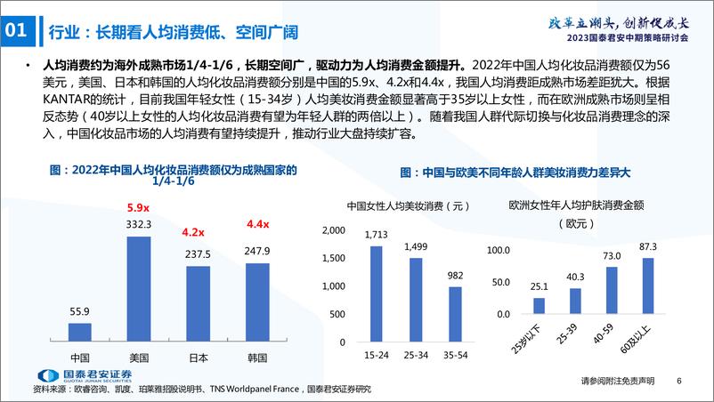 《化妆品行业2023年中期投资策略：坚守价值龙头，把握低估改善-20230625-国泰君安-37页》 - 第8页预览图