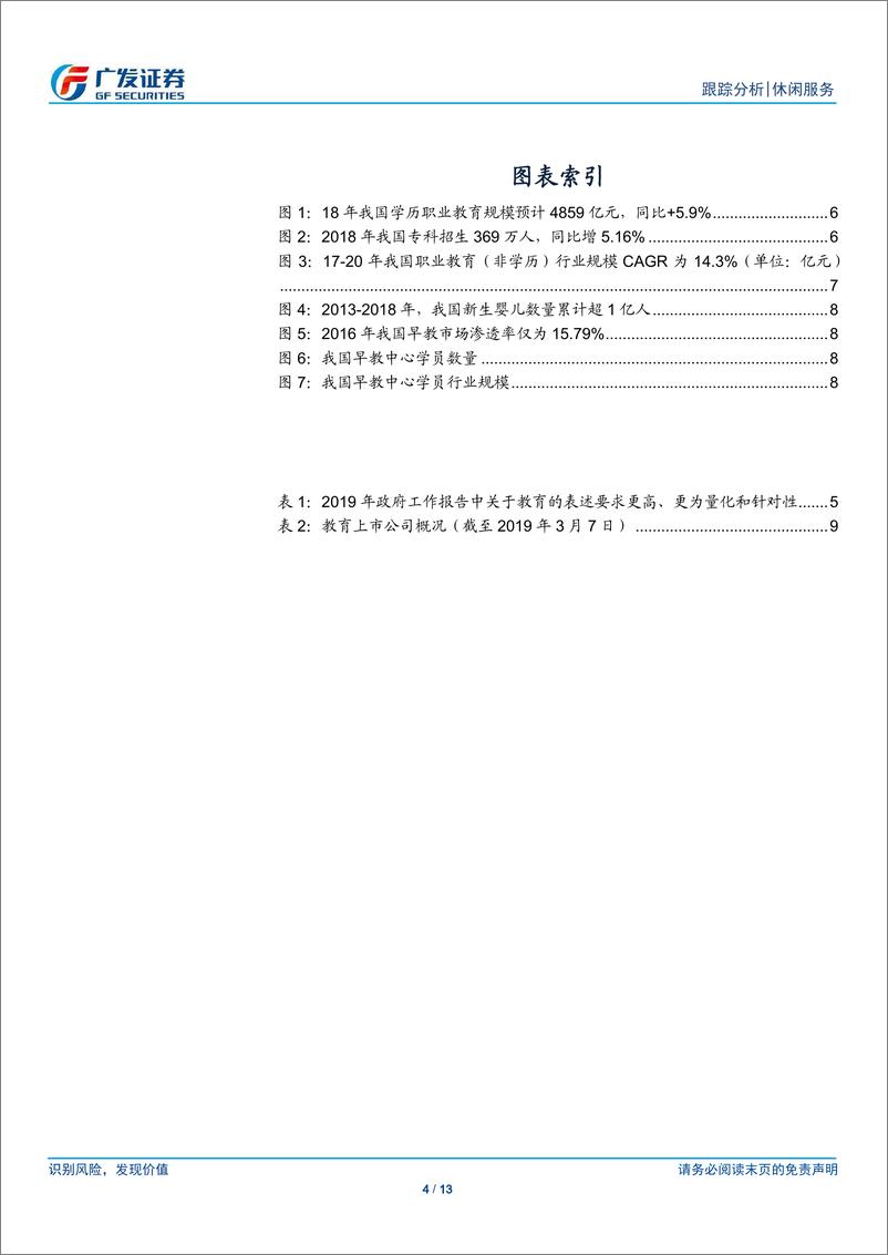 《教育行业点评：2019年政府工作报告，三点涉及教育行业-20190307-广发证券-13页》 - 第5页预览图