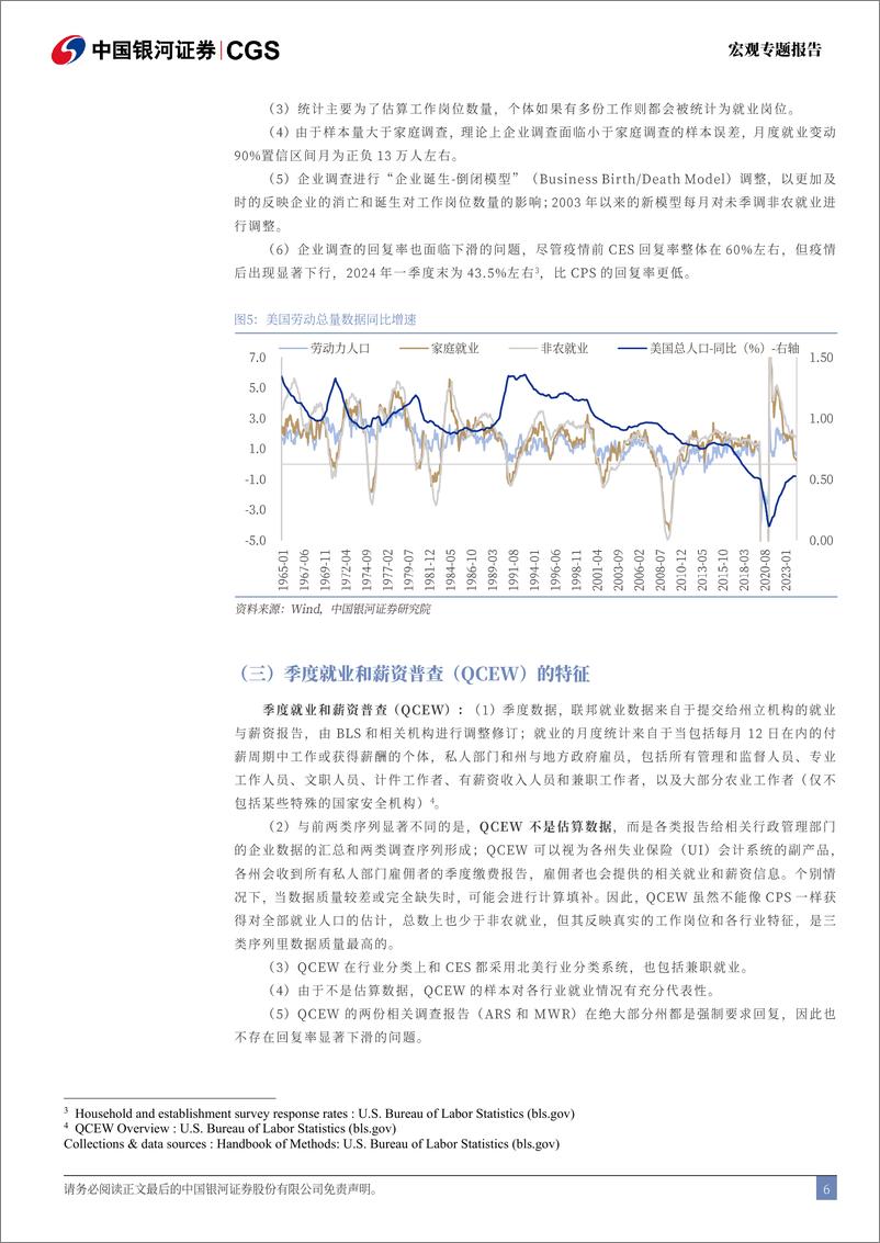 《非农、家庭就业与QCEW深度分析：穿透美国就业数据的“迷雾”-240711-银河证券-18页》 - 第6页预览图