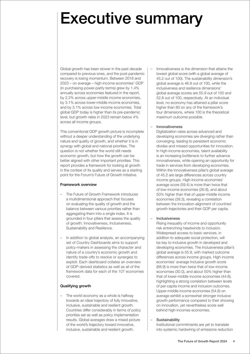 《2024年增长前景报告（英）》 - 第4页预览图