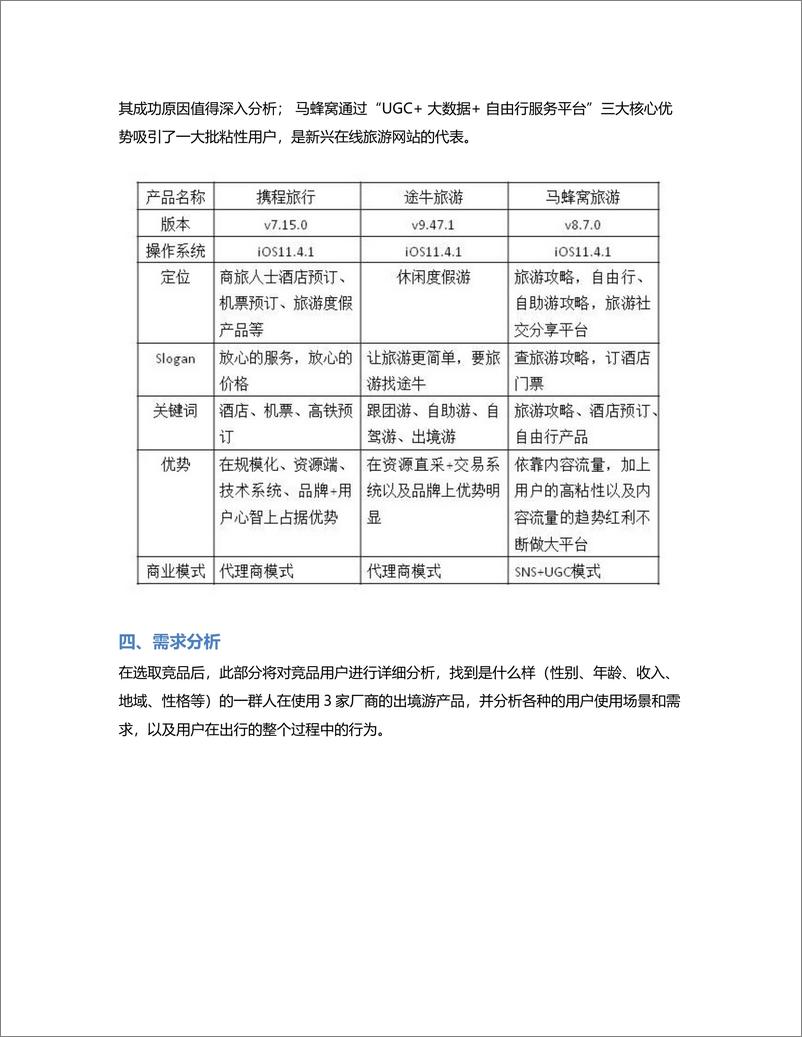 《在线出境游竞品分析报告：携程、途牛和马蜂窝》 - 第5页预览图