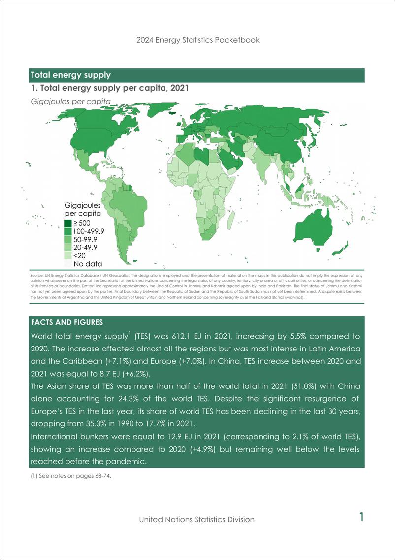 《2024全球能源统计口袋书（英文版）-联合国》 - 第5页预览图