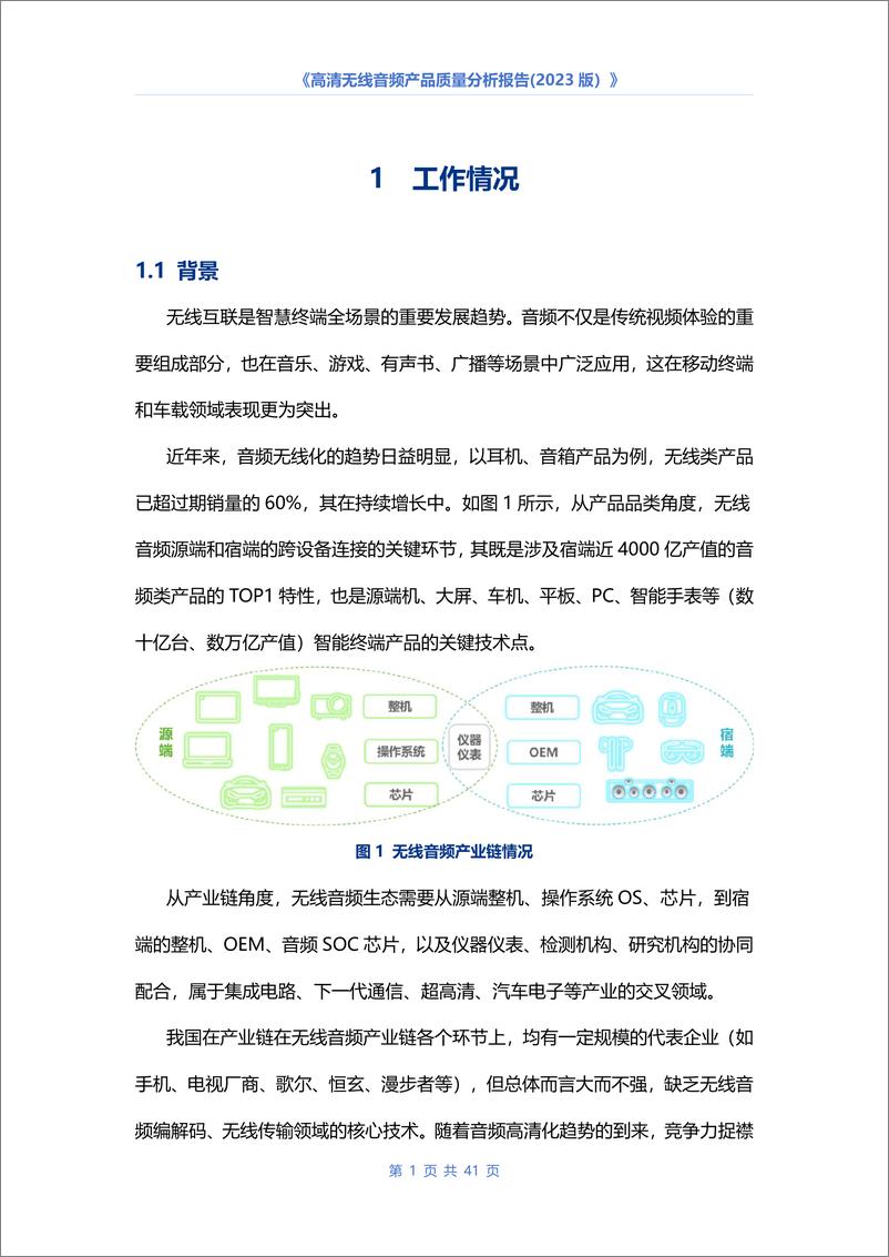 《中国电子音响行业协会：高清无线音频产品质量分析报告（2023版）》 - 第4页预览图