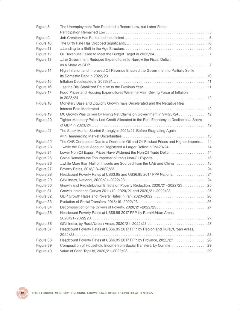 《世界银行-伊朗经济监测，2024年春季：在地缘政治紧张局势加剧的情况下保持增长（英）-2024-52页》 - 第6页预览图