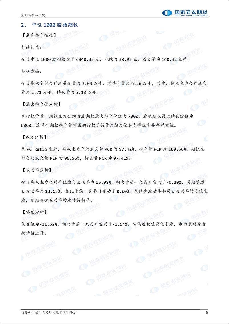 《股票股指期权：上行降波，可考虑备兑策略-20230322-国泰君安期货-32页》 - 第6页预览图