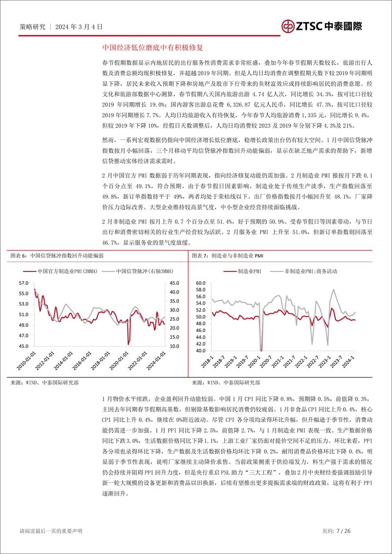 《2024年3月港股市场策略展望：政策红利值得期待，结构性机会突出-20240304-中泰国际证券-26页》 - 第7页预览图