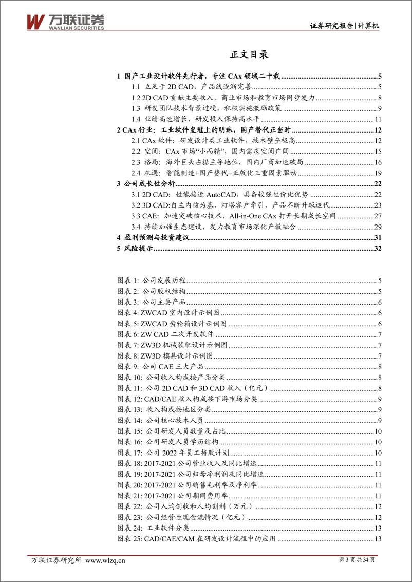 《中望软件-688083-首次覆盖：国内CAx软件龙头，国产化机遇下迎来黄金发展期》 - 第3页预览图