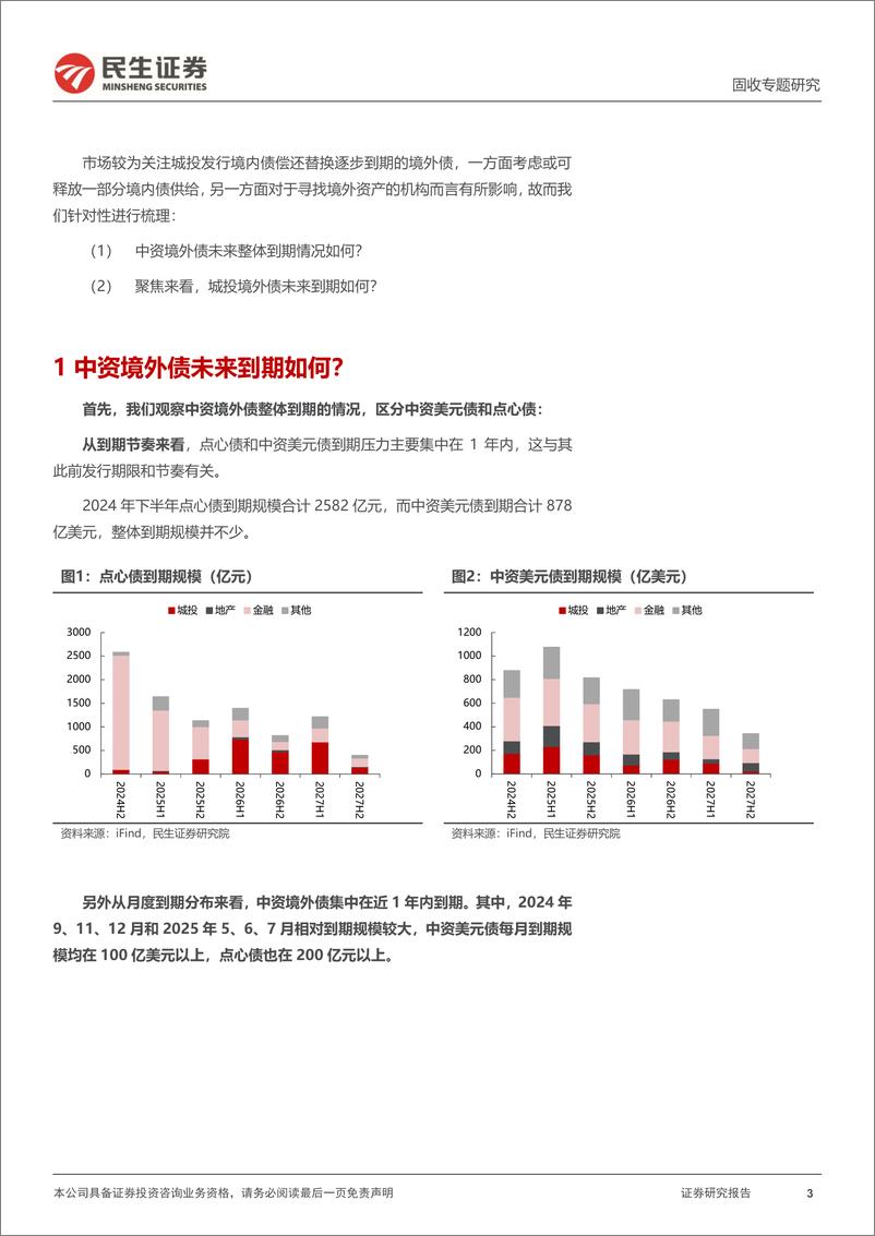 《境外债专题：一文全览，城投境外债到期分布-240822-民生证券-11页》 - 第3页预览图