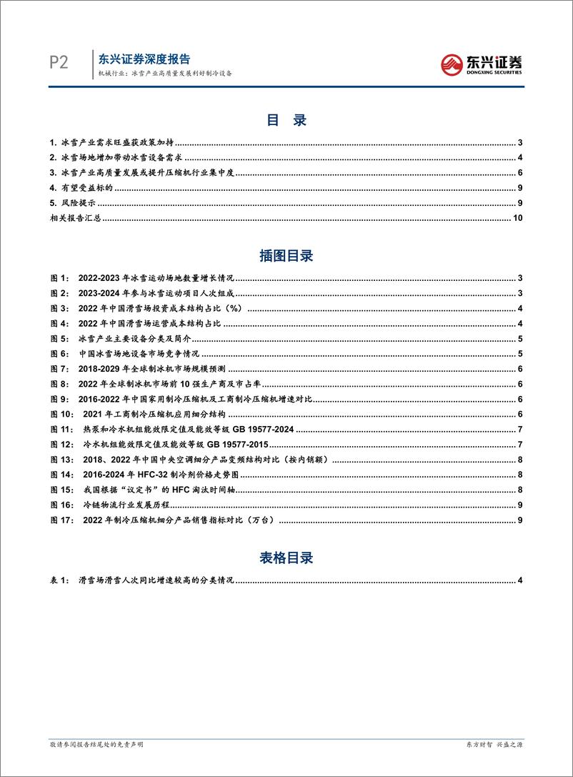 《机械行业报告：冰雪产业高质量发展利好制冷设备-241215-东兴证券-12页》 - 第2页预览图