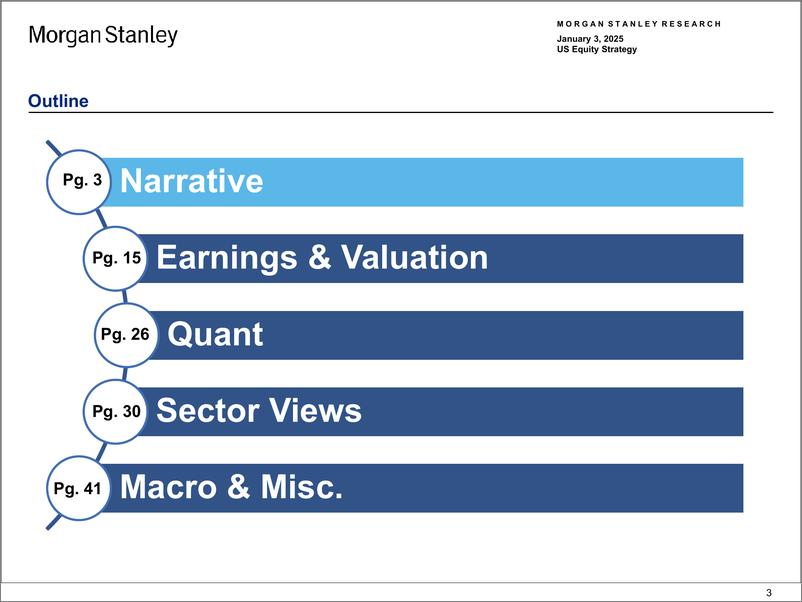 《Morgan Stanley-US Equity Strategy Strategy Data Pack – January 2025-112598977》 - 第3页预览图