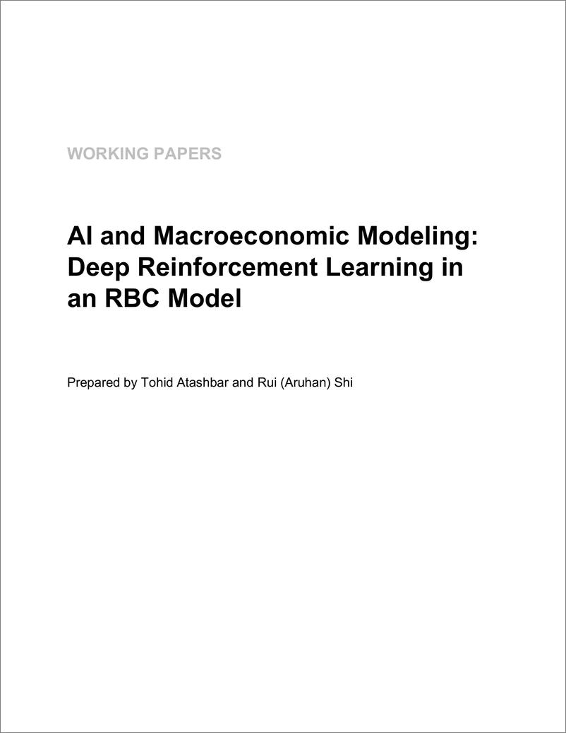 《IMF-人工智能与宏观经济建模：RBC模型中的深度强化学习（英）-2023.2-31页》 - 第4页预览图