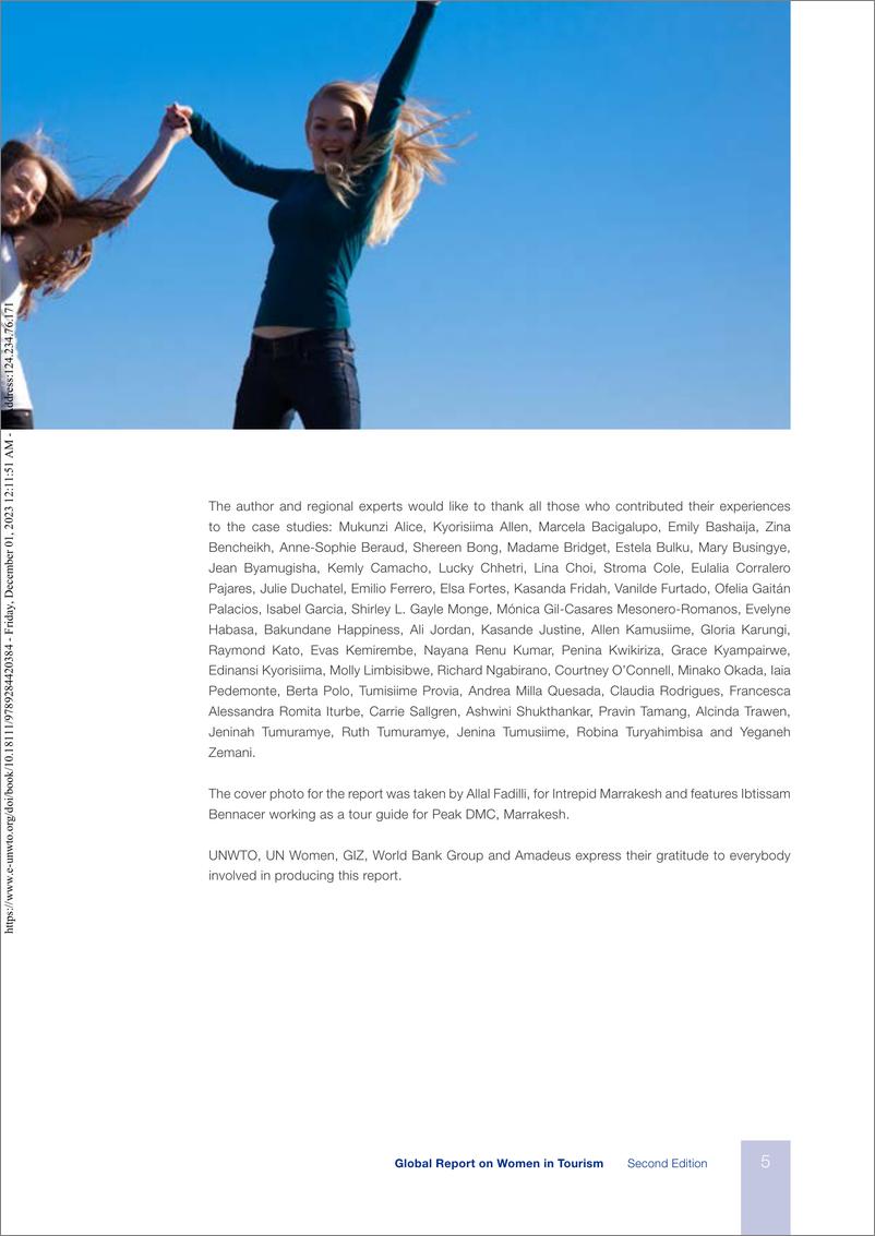 《女性参与旅游业的全球报告（第二版）（英）-192页》 - 第7页预览图