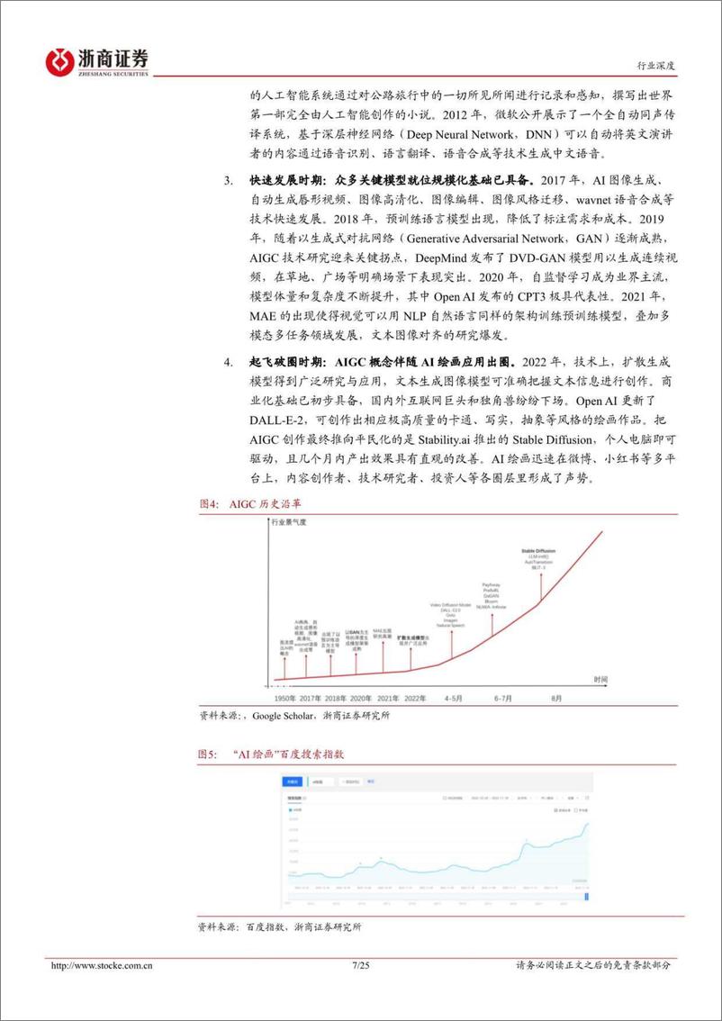 《互联网电商行业AIGC之AI绘画技术与应用双突破生产力变革在即-22111825页》 - 第7页预览图