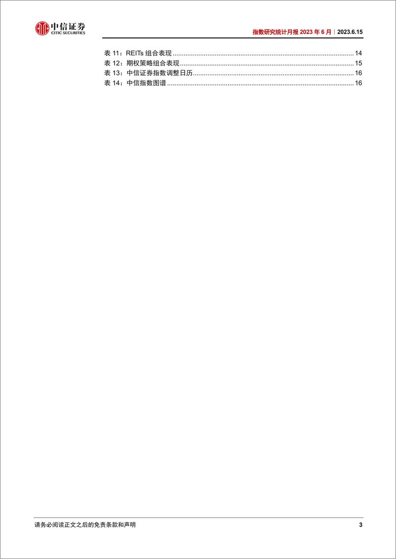 《指数研究统计月报2023年6月：中证发布央企ESG 50指数-20230615-中信证券-20页》 - 第4页预览图