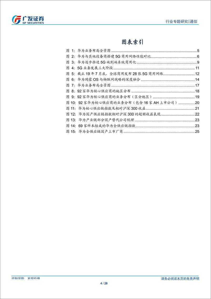 《通信行业华为战略解析：四大领域协同扩张，构建生态促国产崛起-20190911-广发证券-28页》 - 第5页预览图