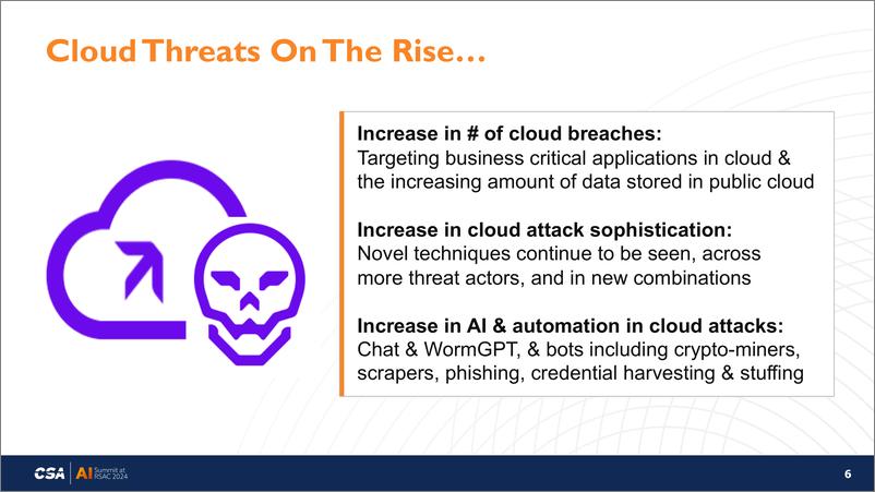 《CSA：2024保护云端-夺回攻击者的心态（英文版）》 - 第6页预览图