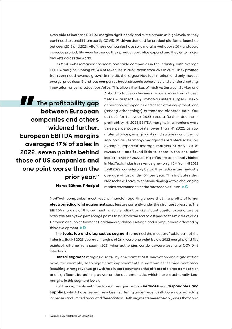 《2023年国际营销技术MedTech报告-力挽狂澜-罗兰贝格》 - 第8页预览图