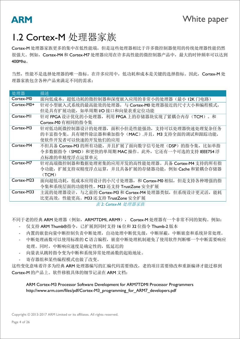 《Cortex-M处理器入门 - 201Cv3》 - 第4页预览图