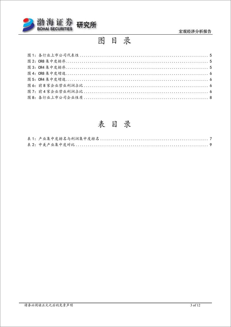 《宏观专题经济报告：产业集中度、行业效益及未来发展空间-20190613-渤海证券-12页》 - 第4页预览图