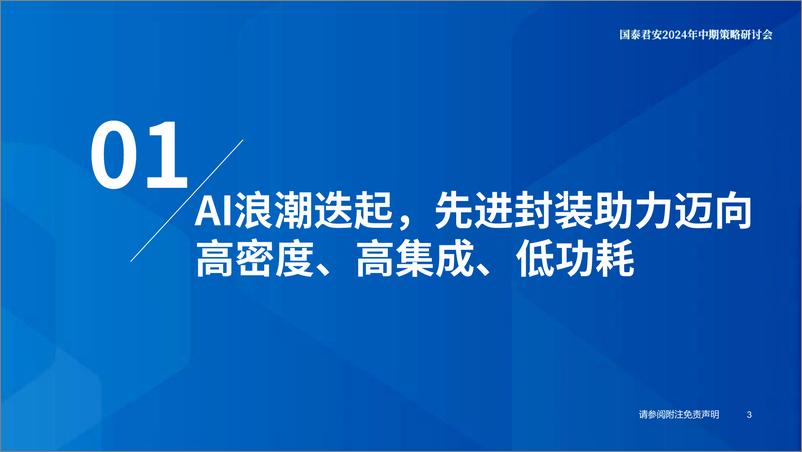 《电子行业2024年中期策略研讨会：大算力时代必经之路，先进封装正崛起-240614-国泰君安-29页》 - 第4页预览图