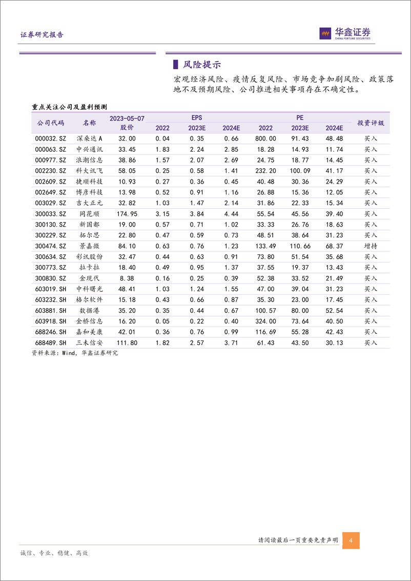 《20230507-华鑫证券-计算机行业周报：大模型有望对标ChatGPT，布局AI＋司法机遇》 - 第4页预览图