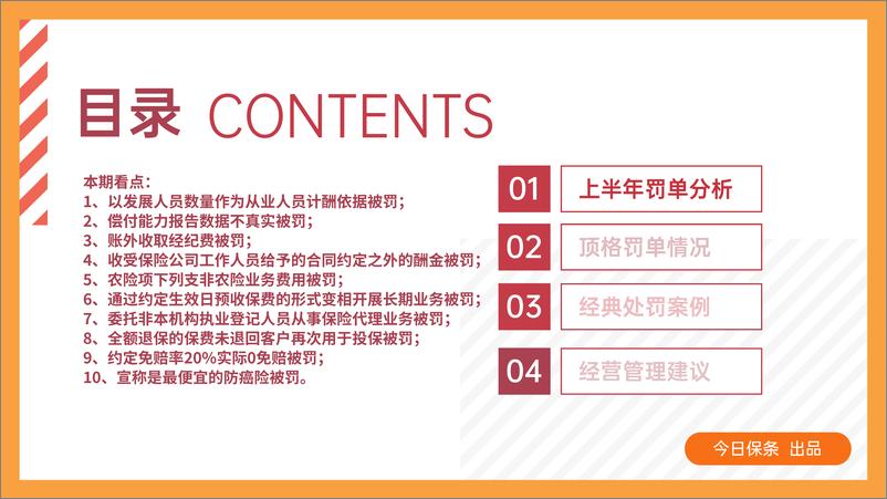 《2023年上半年保险罚单分析（今日保条完整版）-36页》 - 第3页预览图