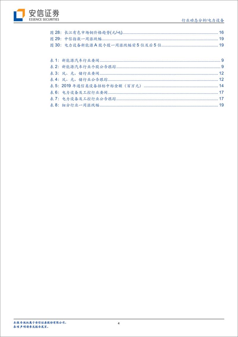 《电力设备行业：特斯拉Q4交付超预期，国产降价扩需求-20200105-安信证券-21页》 - 第5页预览图