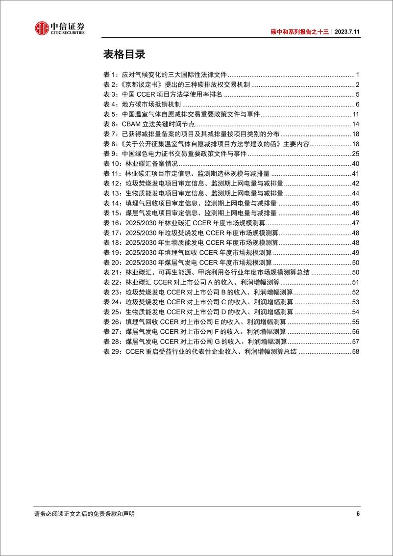 《碳中和系列报告之十三：CCER重启在即，改革提质前景广阔-20230711-中信证券-67页》 - 第7页预览图