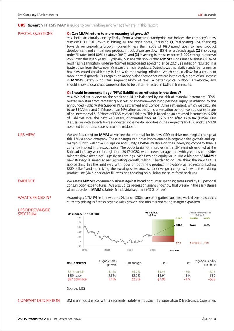 《UBS Equities-25 US Stocks for 2025 _Our Highest Conviction Calls_ Parkhil...-112281506》 - 第3页预览图