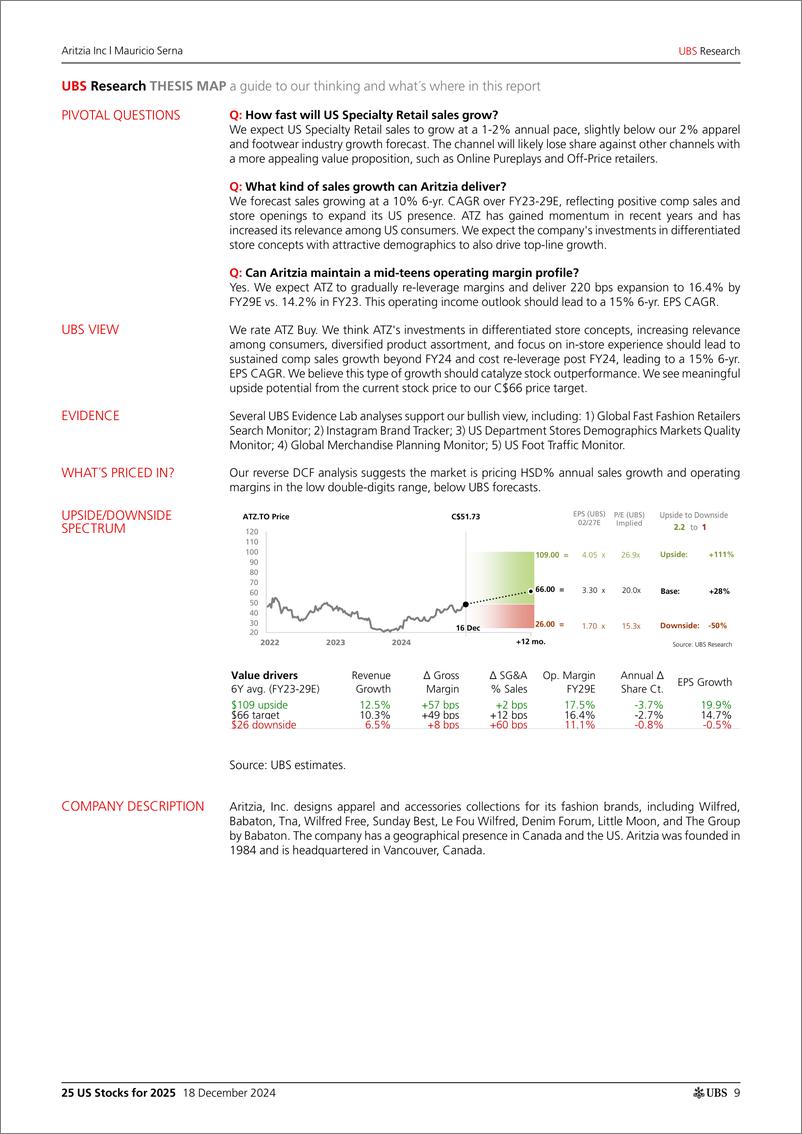 《UBS Equities-25 US Stocks for 2025 _Our Highest Conviction Calls_ Parkhil...-112281506》 - 第8页预览图