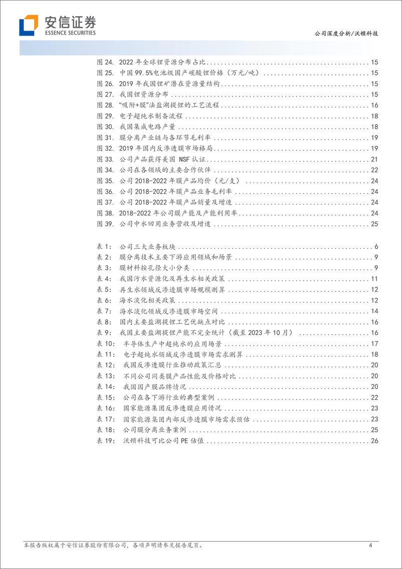 《安信证券-沃顿科技-000920-国内反渗透膜翘楚，国产替代驱动长期成长-231127》 - 第4页预览图