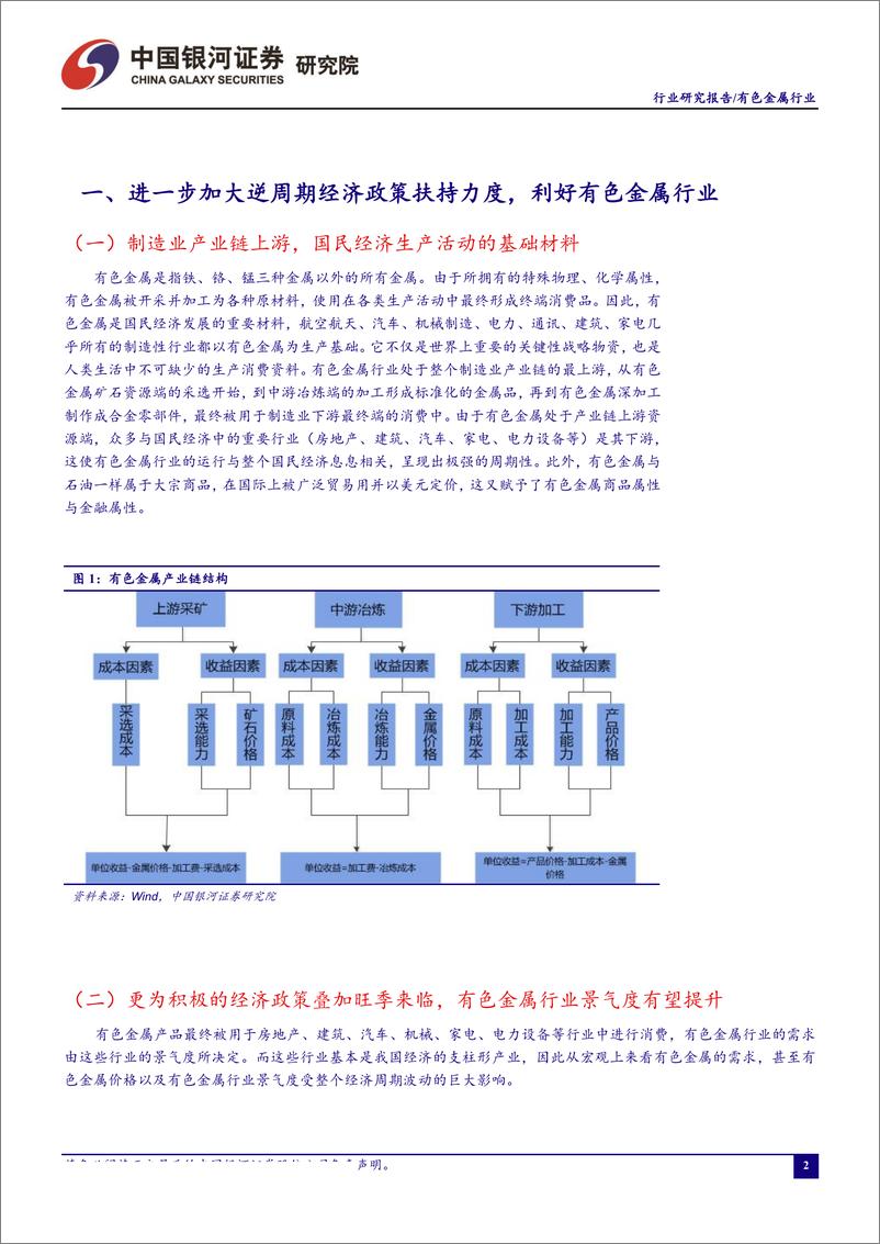 《有色金属行业9月行业动态报告：逆周期经济政策进一步加码叠加旺季来临，有色金属行业景气度有望回升-20190930-银河证券-26页》 - 第4页预览图