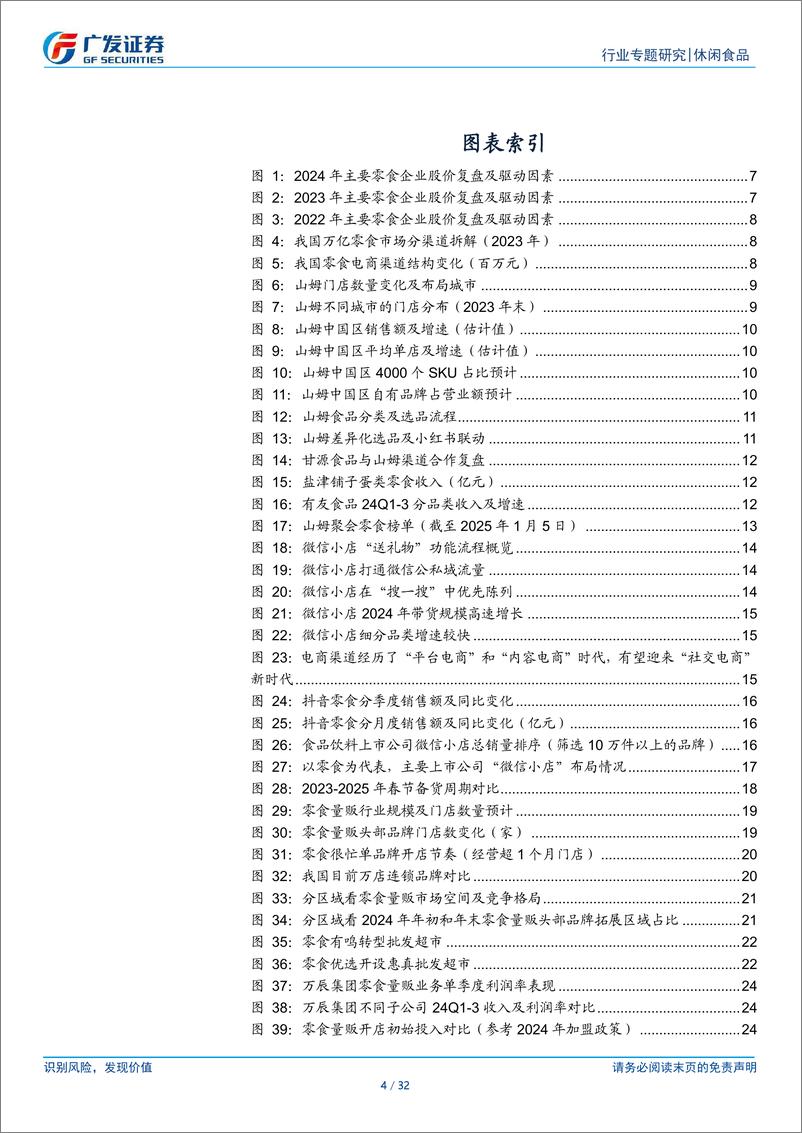 《休闲食品行业：2025年“新渠道”有何看点？-250114-广发证券-32页》 - 第4页预览图