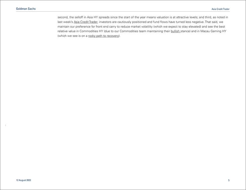 《Asia Credit Trade Shifting To Neutral Across IG & HY, Still Focused on Short End Carry(1)》 - 第6页预览图