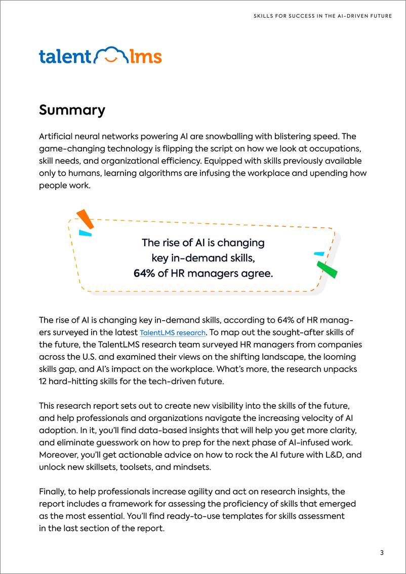 《在AI驱动的未来成功所需的技能》 - 第3页预览图
