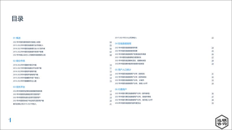 《远瞩咨询：2022年中国在线音频市场分析》 - 第2页预览图