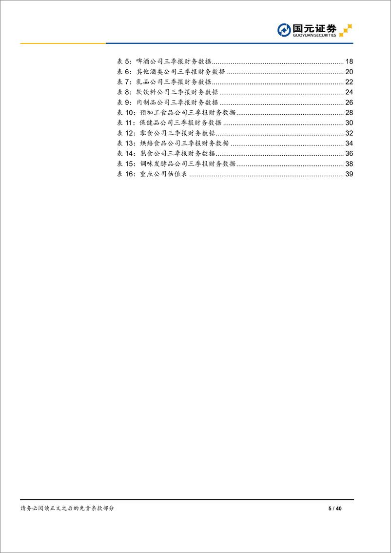 《食品饮料行业三季报总结：抗压成长，食饮性价比凸显-20221108-国元证券-40页》 - 第6页预览图