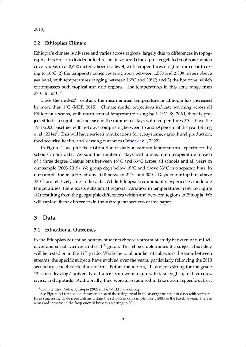 《世界银行-高温与学习成果：来自埃塞俄比亚的证据（英）-2024.3-45页》 - 第7页预览图