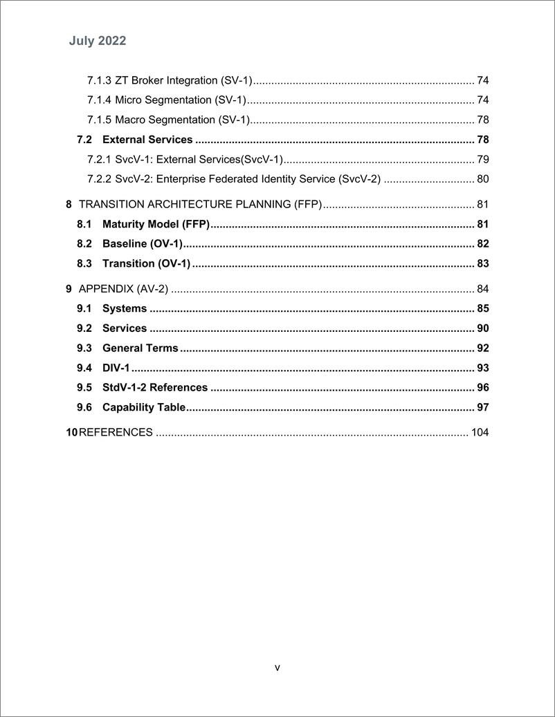 《美国国防部零信任参考架构（英文版）-104页》 - 第6页预览图