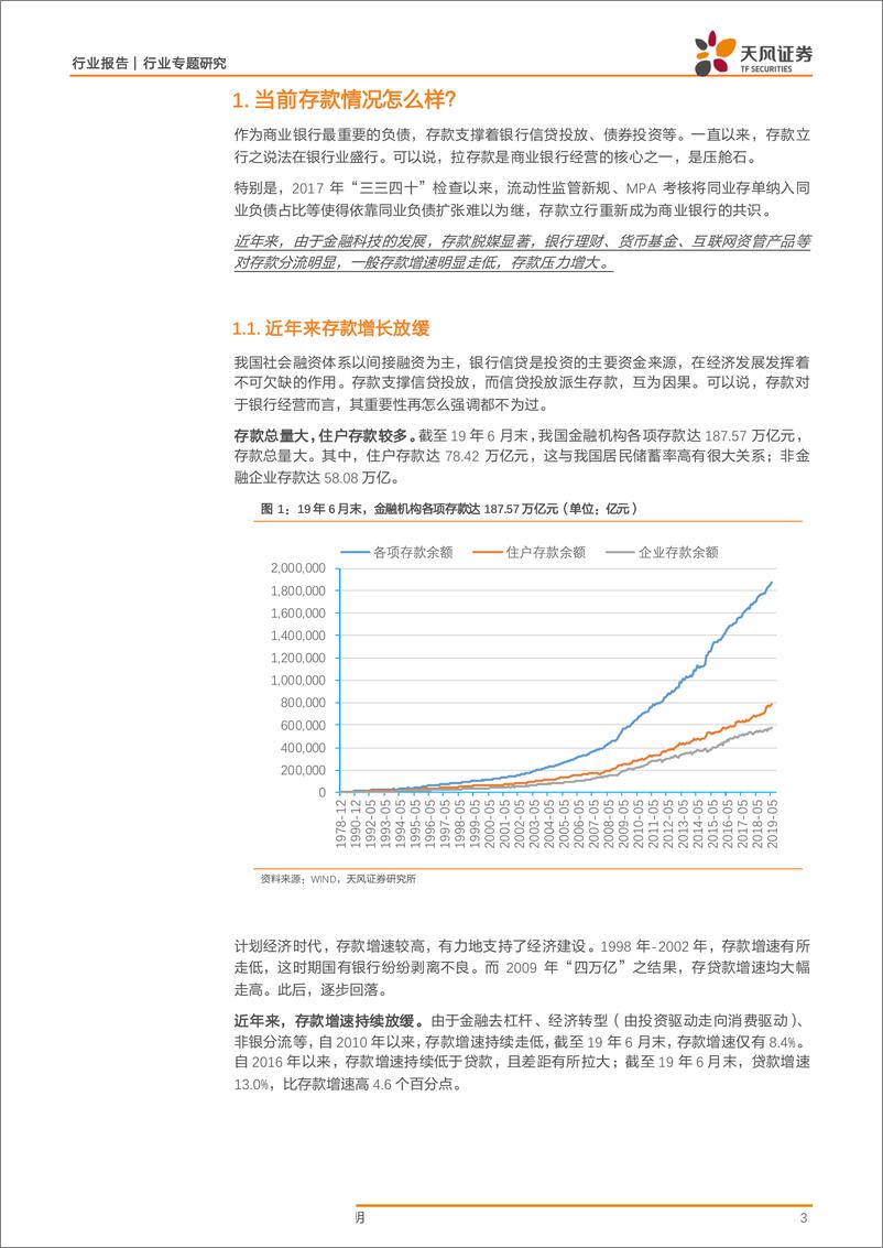 《银行业：当前存款情况怎么样？-20190723-天风证券-13页》 - 第4页预览图